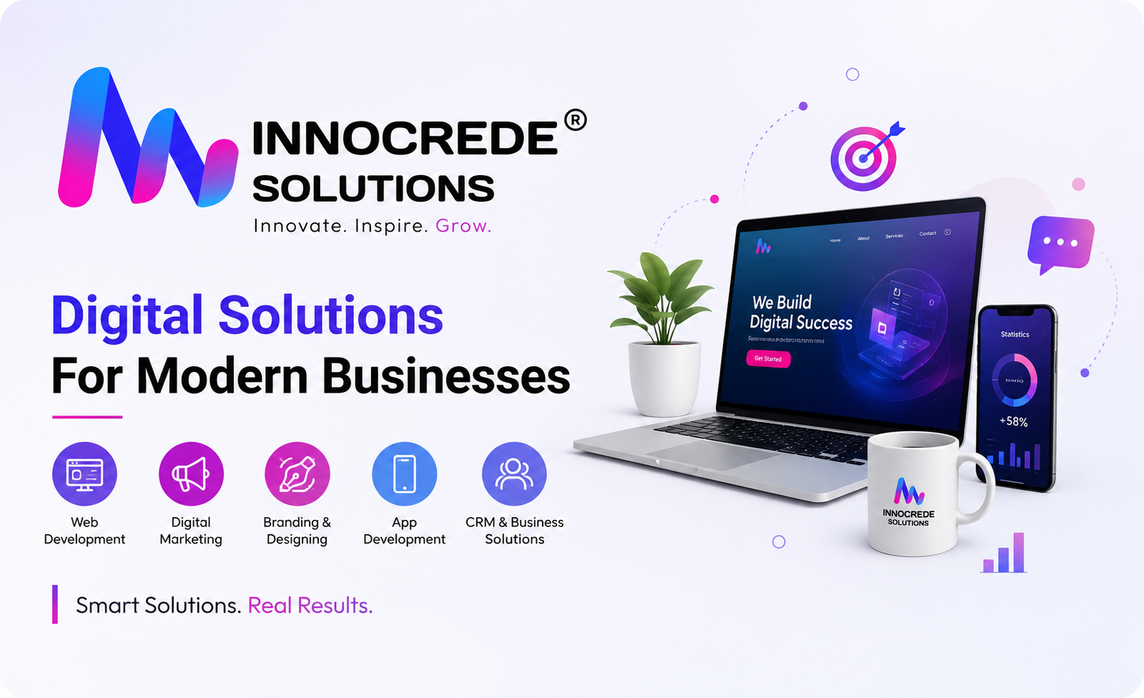 Best Digital Marketing & IT Company in India | innocrede solutions