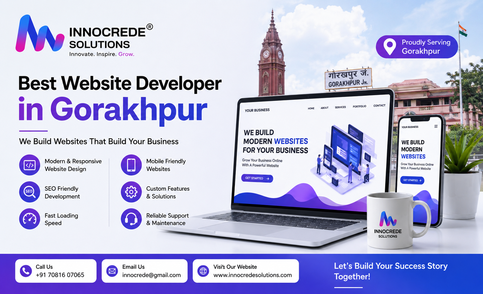 Best Website Developer in Gorakhpur | Website Development Company